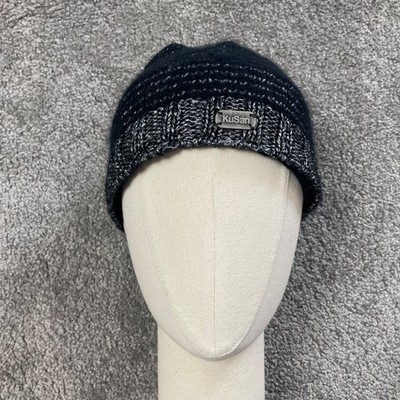 KuSan Mütze Klein Made in Nepal Grau Schwarz Silber