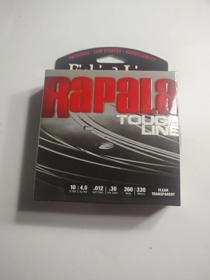 Línea de Pesca Rapala Línea Resistente 6 lb Prueba 360 Yardas Universal Bajo Estiramiento Mono Foto 2 de 4