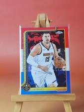 Nikola Jokic - 2025 Topps Chrome Basketball Refractors Red, White Blue-5.3 KV89