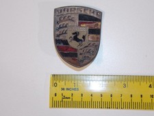 Vintage 1960s 1970s Porsche 901 559 210 20 Car Vehicle Hood Crest Emblem Badge Vintage 1960s 1970s Porsche 901 559 210 20 Car Vehicle Hood Crest Emblem Badge