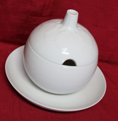 Rosenthal Lotus Weiß Björn Wiinblad Marmeladendose ? Studio line