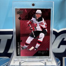 2009-10 UD Black Diamond #35, PATRIK ELIAS SP 🔥🔥🔥 Ruby Parallel /100