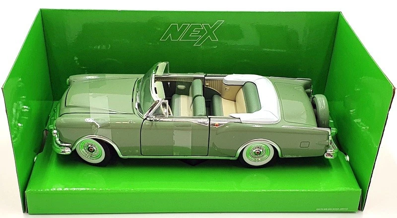 Welly Nex escala 1/28 diecast 24016C-W - Packard Caribbean 1953 - verde Foto 4 de 4