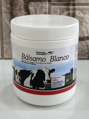 240 GR WHITE BALM OINTMENT / BALSAMO BLANCO 240 GR.  Big Size