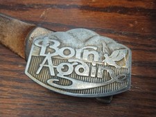 1976 Born Again men's belt size 34