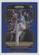 2022 Panini Prizm Blue Prizm Dylan Coleman #55 0c6