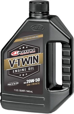 Maxima 30-14901 V-Twin Sythetic Blend Engine Oil 20W50 32oz