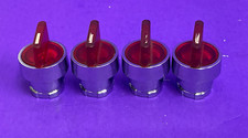 Telemecanique ZB2-BK124 Selector Switch Maintained Red Illumi,2 Pos Lot of 4 