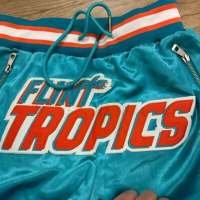 HEADGEAR CLASSICS ABA NBA FLINT TROPICS JACKIE MOON PANTS SMALL