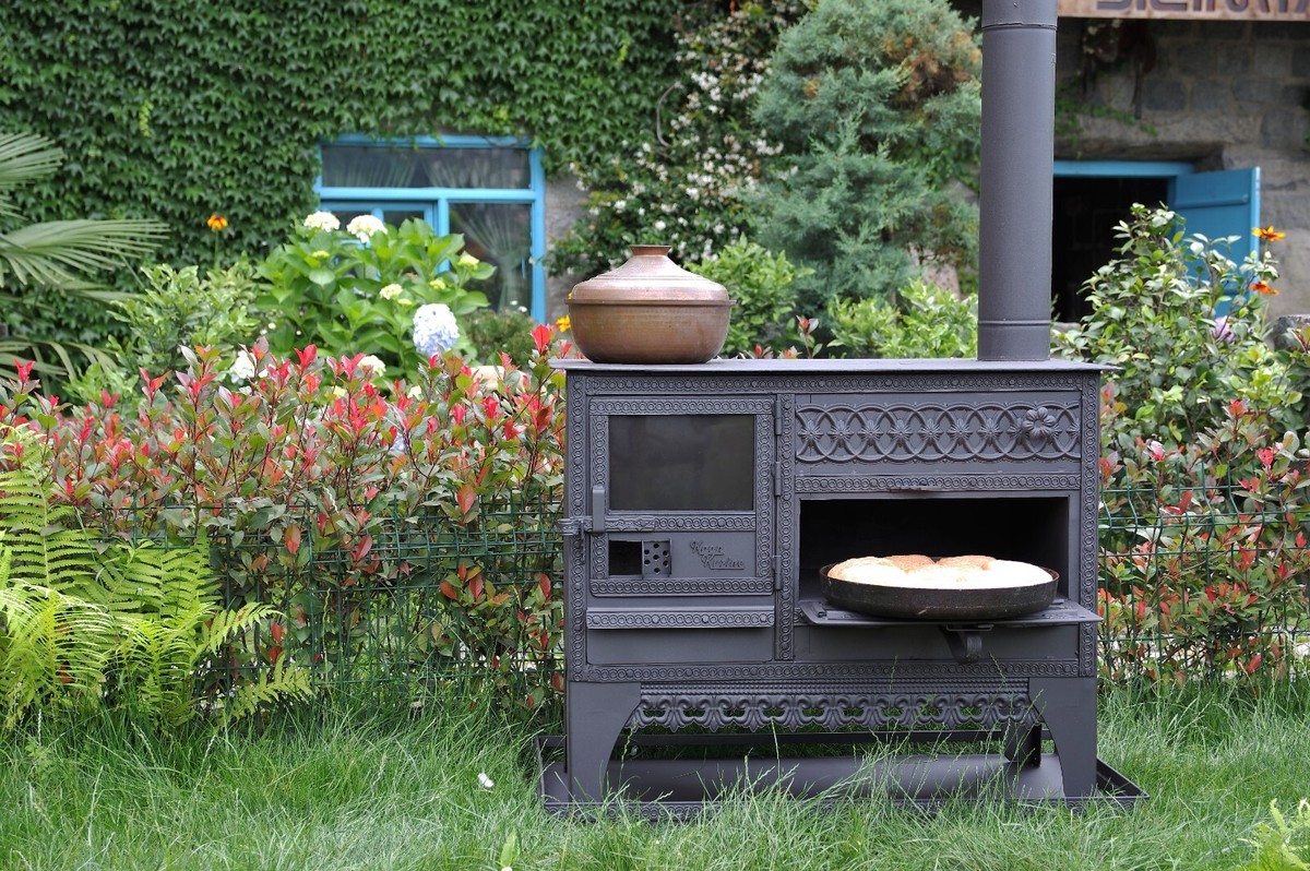 Extra Large Wood Stove with Fireplace, Handmade Custom Oven, Cooking Stove  | eBay