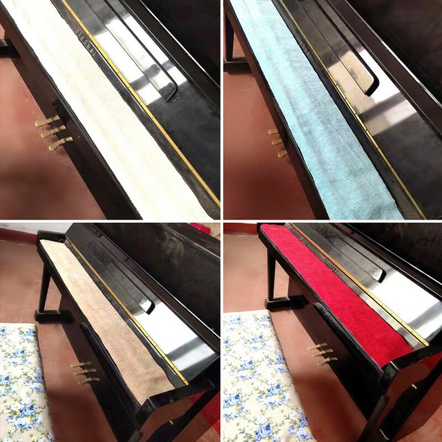 127x12cm Keyboard Dust Cover for Piano Keykeyboard Keys Protective