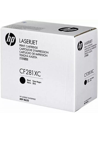 HP CF281XC Black Toner Cartridge for HP M630Z Laser Printer-image