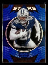 2020 Panini Certified Ezekiel Elliott Stars Mirror Blue /75 #CS-EE Cowboys UX142