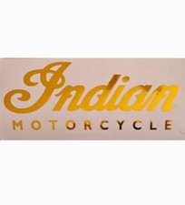 Indian motorcycle tank decal sticker x 2 Classic Vintage Vinyl Decals Stickers