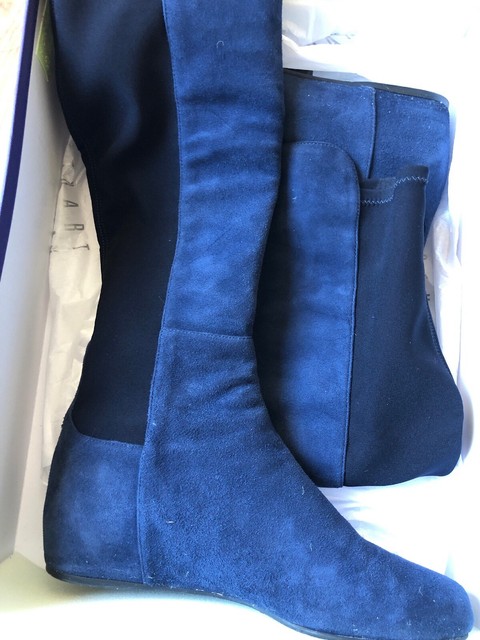 stuart weitzman boots blue
