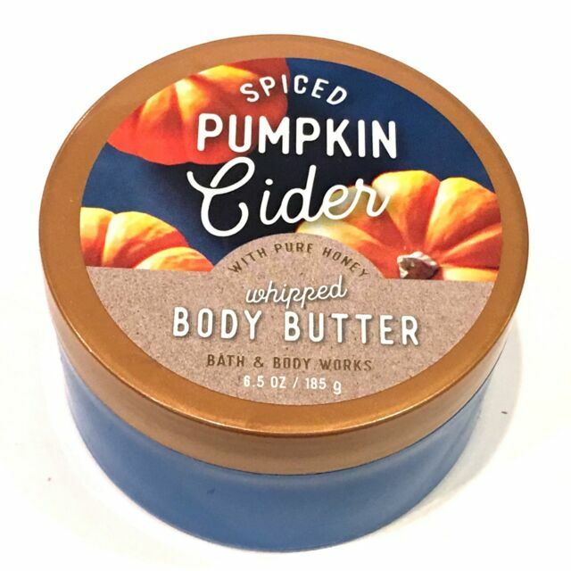 spiced pumpkin cider bath and body works