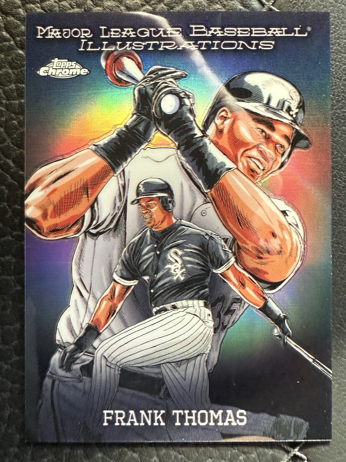 🔥2024 Topps Chrome Update (CASE HIT) MLB Illustrations Frank Thomas #MLBI-10 🔥