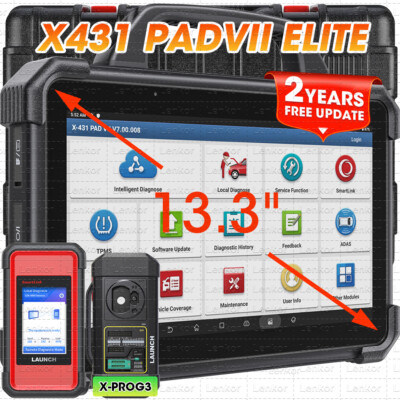 2024 LAUNCH X431 PAD VII PAD7 PRO Diagnostic Scanner Tool K~y Programming Coding
