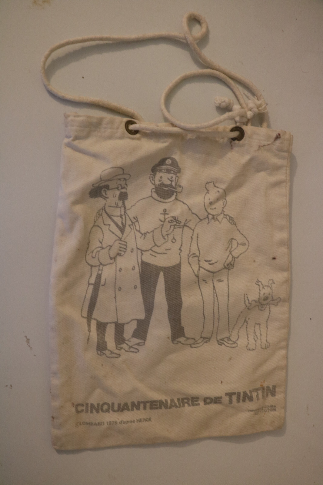 T-shirt 100% Coton Tintin & Co. - Noir - Taille L - Neuf Avec étiquettes (Collection 2024)