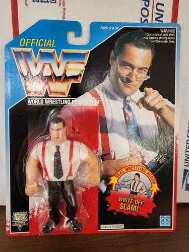 WWF Hasbro Series 5 IRS MOC WWE + case...