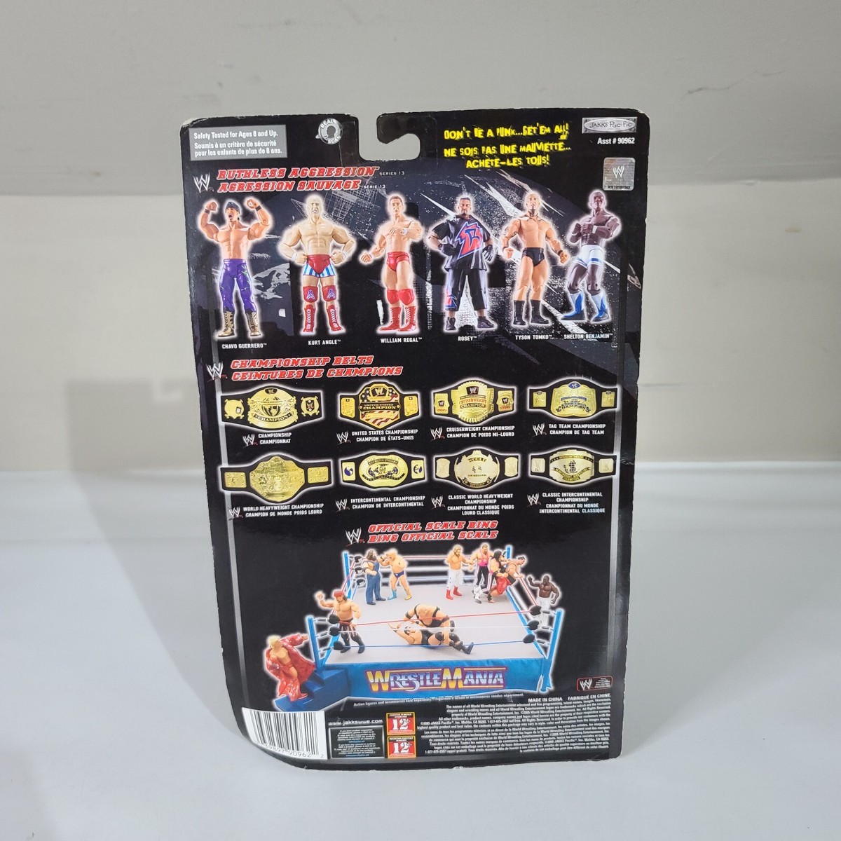 WWE Jakks Pacific Wrestlemania 21 Chris Benoit Action Figure | eBay