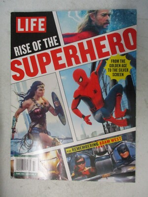RISE OF THE SUPERHERO LIFE MAGAZINE SPECIAL EDITION 2018 SPIDER-MAN WONDER WOMAN