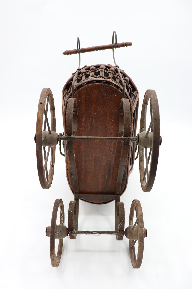 * antique pram ❀ 木製 ミニチュア ベビーカー ecef24d7fe6ce9f3e656653c1b448a