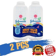 2 PCS 500g Johnson's Baby Powder Classic Cornstarch 500g Pack Original Twin Pack