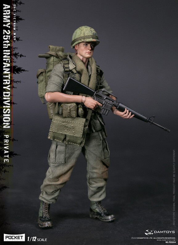 DAMTOYS PES004 Vietnam War US ARMY 25th Infantry Division Private