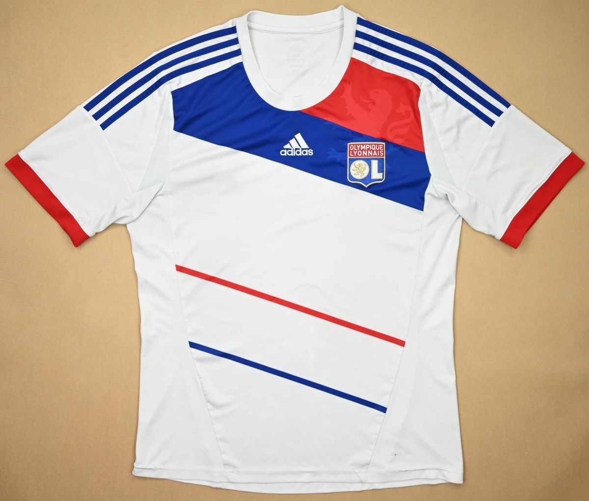 Adidas 2012-12 OLYMPIQUE LYON SHIRT TRIKOT L | eBay