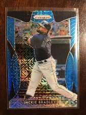 2019 Panini Prizm Baseball Blue Mojo #187 Jackie Bradley Jr. /399