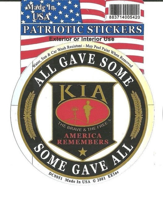 Kia killed in action