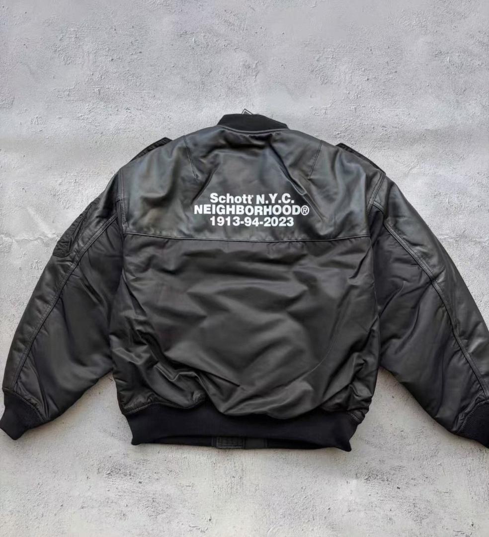 【値下】neighborhood × schott MA1 値下】neighborhood × schott MA1 値下】neighborhood × schott