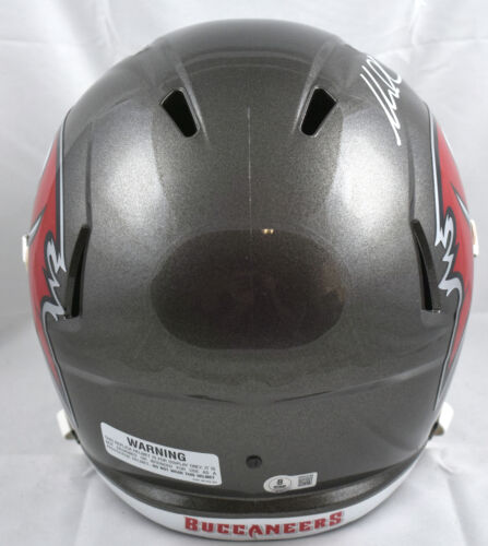 Mike Evans Autographed Tampa Bay Buccaneers F/S Speed Helmet-Beckett W Hologram - Picture 4 of 5