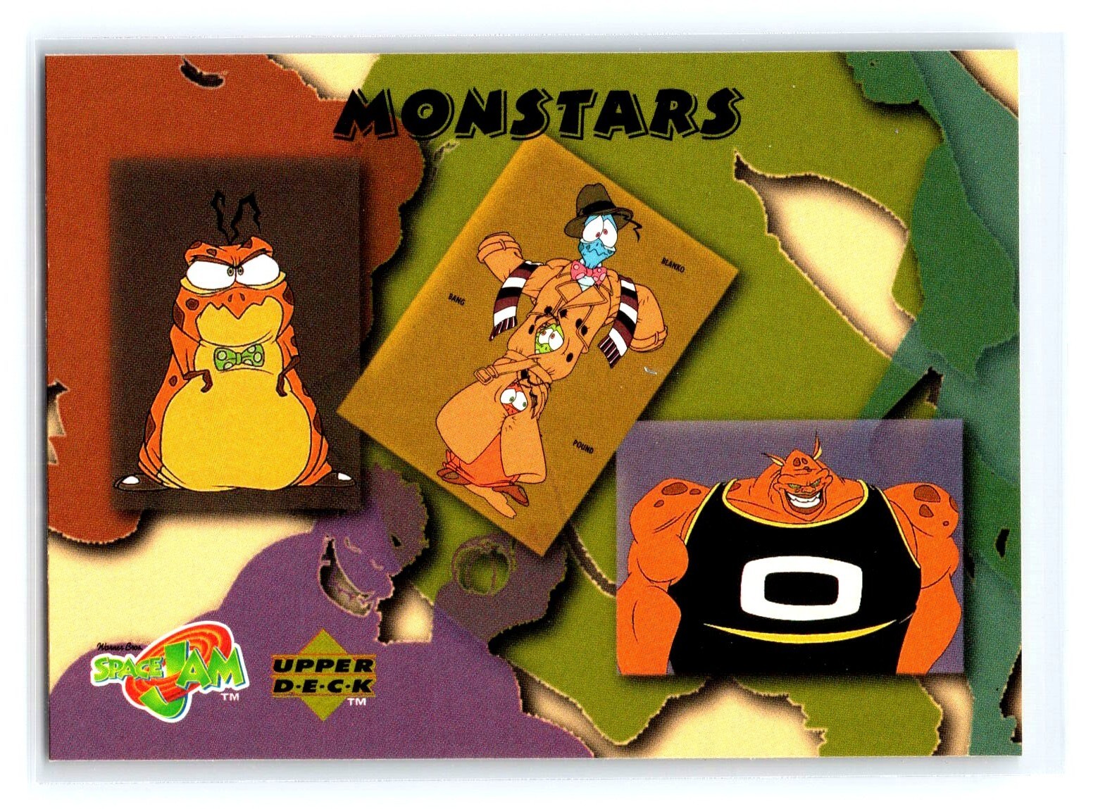 1996 Upper Deck Space Jam Monstars #49 Pound