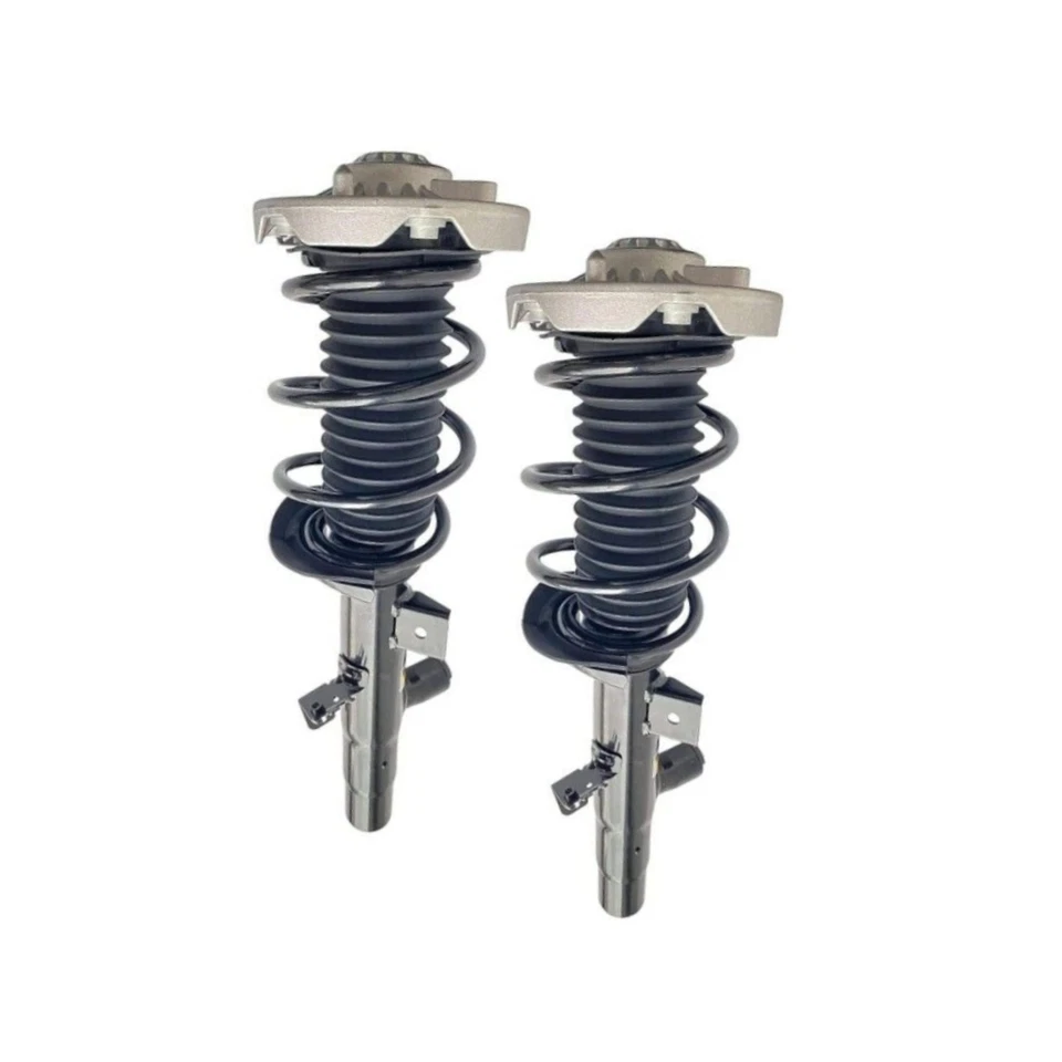 2X Conjuntos de puntal amortiguador delantero L R EDC para BMW F30 F31 328i 330i 335i 428i 440i tracción trasera Foto 2 de 4