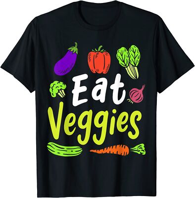 Green Grocer Vegan Vegetables Vegetarian Eat Veggies  Unisex T-Shirt