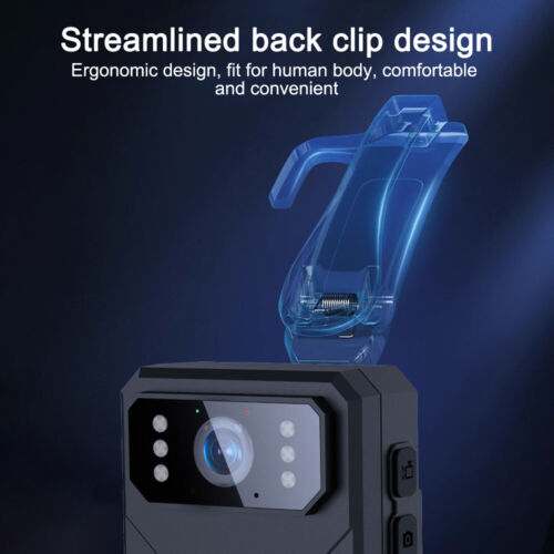 Support 128GB Police Body Worn Camera Security 4K 2K Night Vision Audio Recorder - Picture 13 of 24