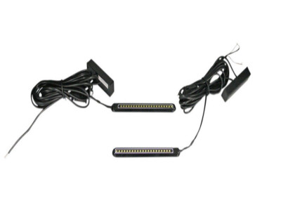 CUSTOM DYNAMICS 4.5  Dynamic Light Bar Black Amber/White LED Auxiliary or Turn