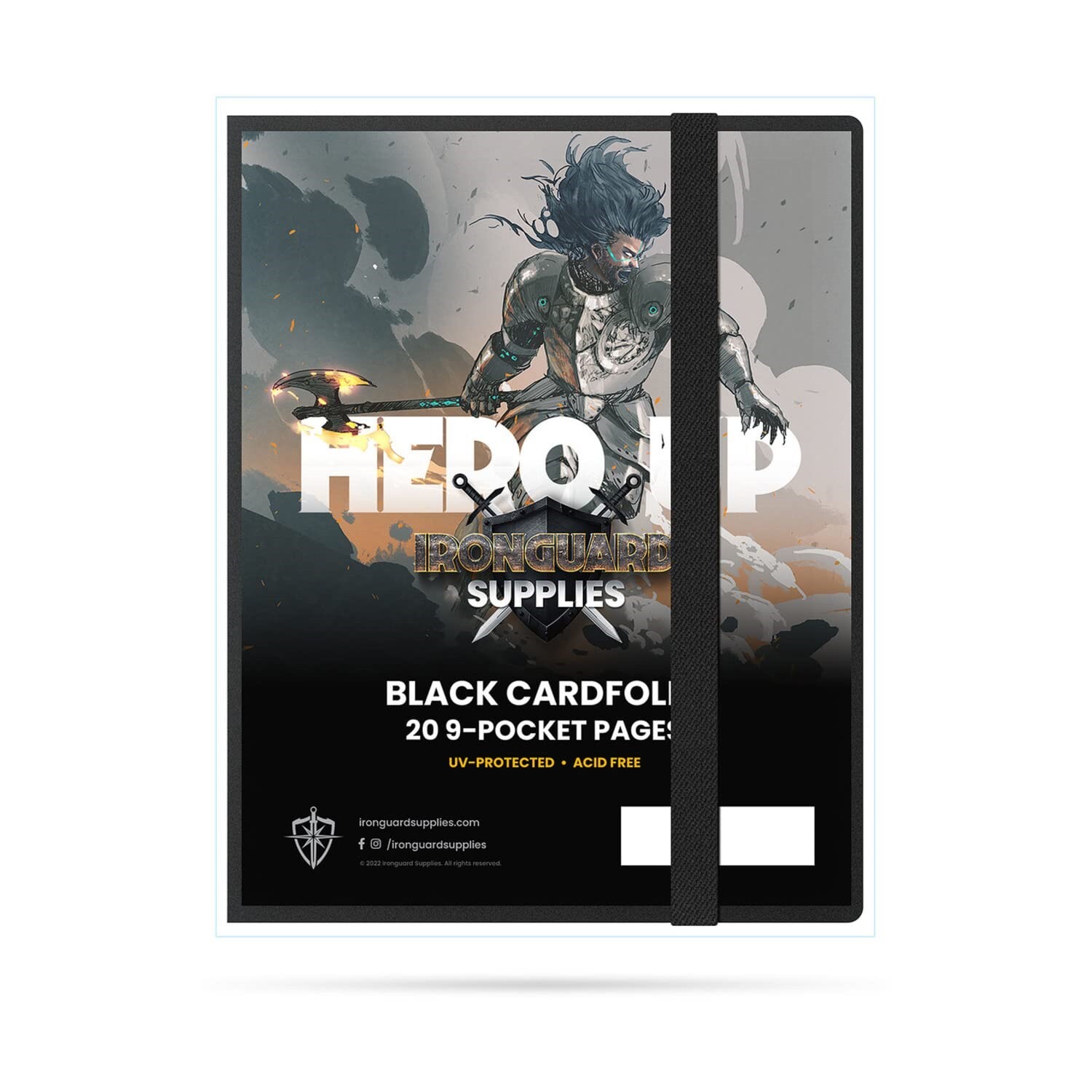 Ironguard Supplies Ironguard 9Pocket Deluxe Portfolio Black eBay