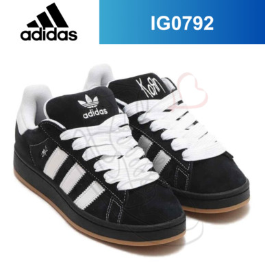Korn adidas Originals Campus '00s Black White Gum IG0792 Men's | eBay