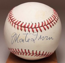 Monte Irvin Authentic Autographed Signed Baseball, All-Star, Hall of Famer