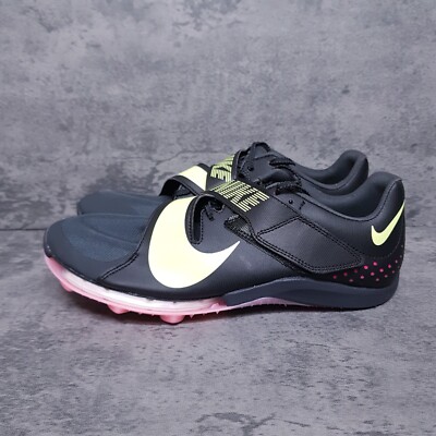 NIKE Air Zoom LJ Long Jump Elite Spikes Mens 9 Womens 10.5 Black