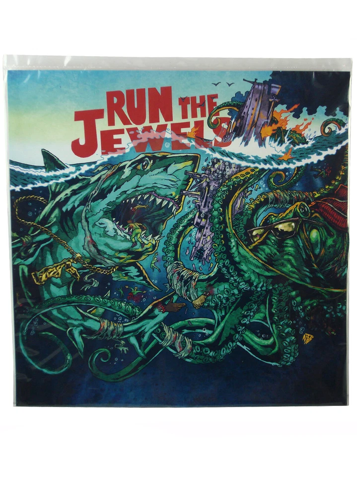 Run The Jewels Stay Gold Jewel Box LP Vinyl Box Set RTJ Marvel Comics - Image 4 of 4