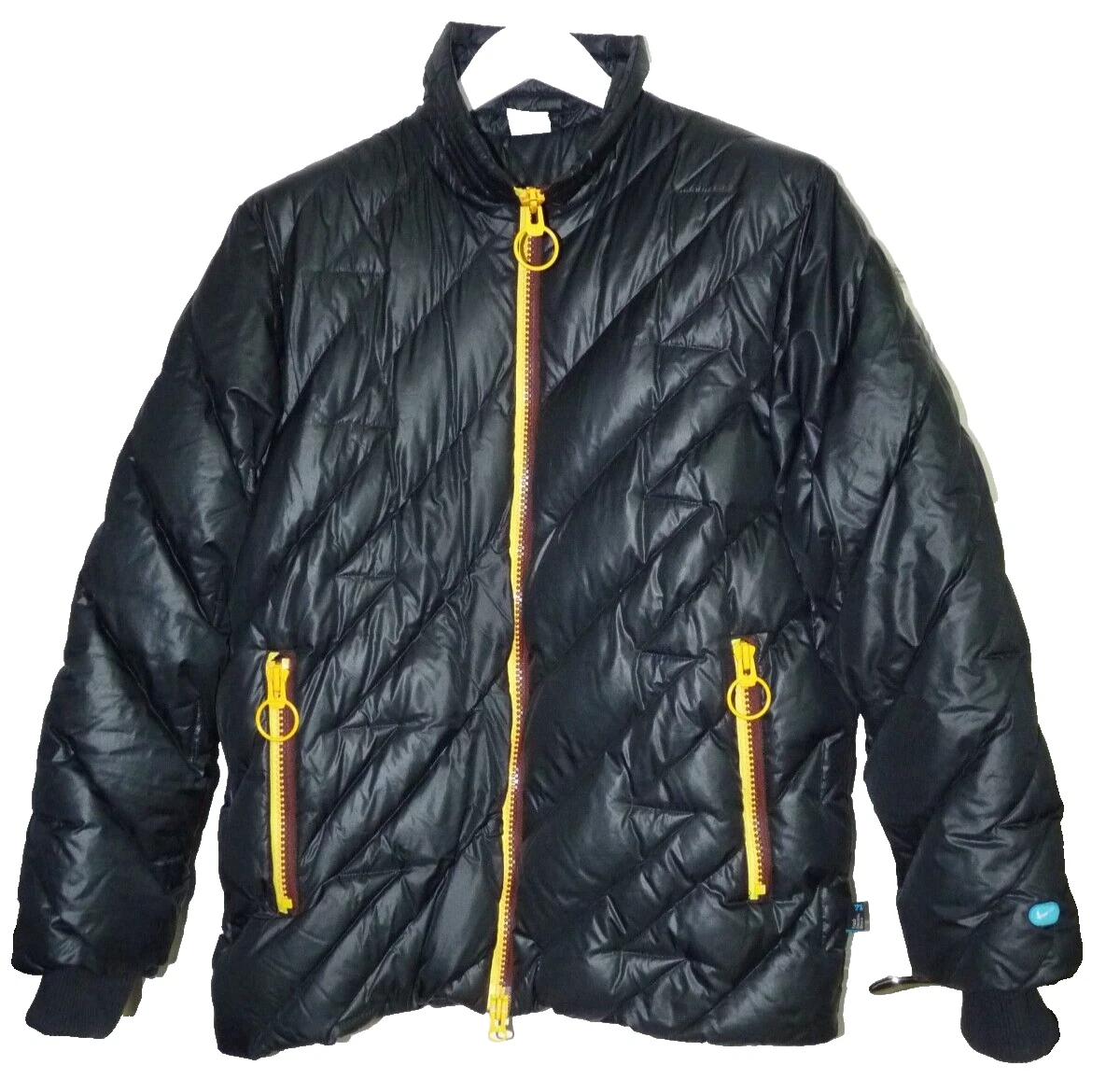 Vintage Nike Jacket Mens size L Blue Puffer Padded Winter Jacket