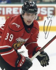 COLBY BARLOW SIGNED AUTOGRAPH OWEN SOUND ATTACK 8X10 PHOTO   2023 NHL DRAFT