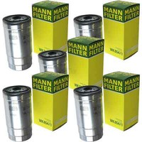 5X Mann-Filter Kraftstofffilter Fuel Filter WK 854/1