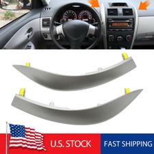 For Toyota For Corolla 09-2013 Center Dash Ac Outlet Air Vent Panel Strip Trims