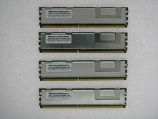 16GB 4x4GB MEMORY Dural Rank PC2-5300F HP ProLiant DL380 DL370 G5