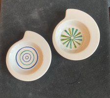 Design House Stockholm 2 x Saucers Snack Dishes Branded Scandi Design